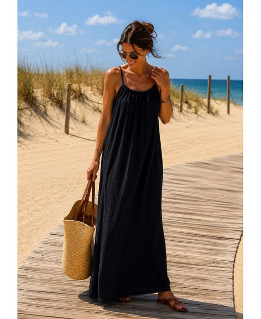 Robe longue fluide