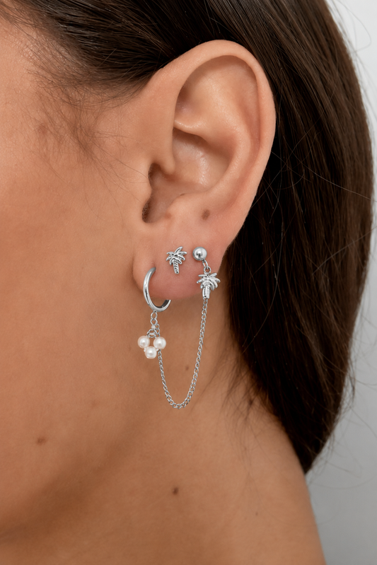 Boucles d’oreilles palmier