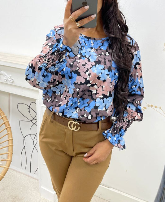 Blouse fluide florale